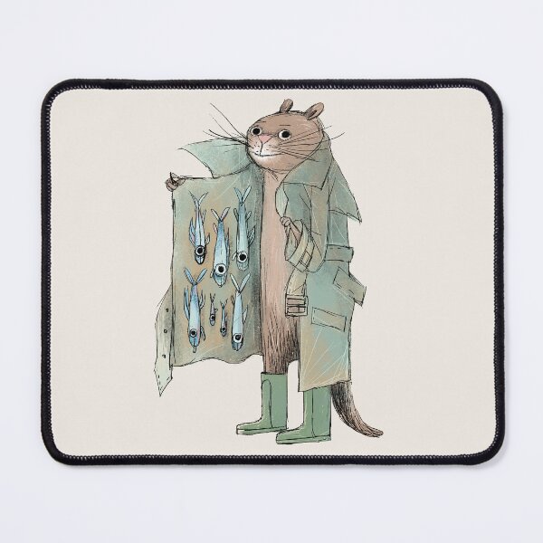Item preview, Trenchcoat Otter designed and sold by Nici Gregory.