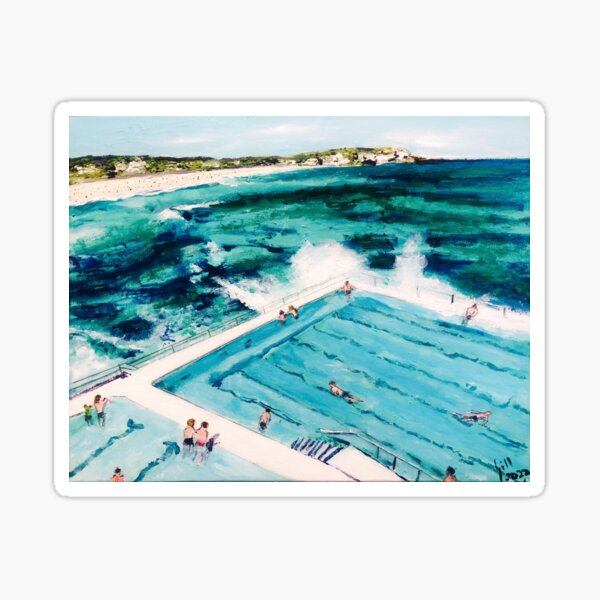 Item preview, Bondi Icebergs  designed and sold by gillsart.