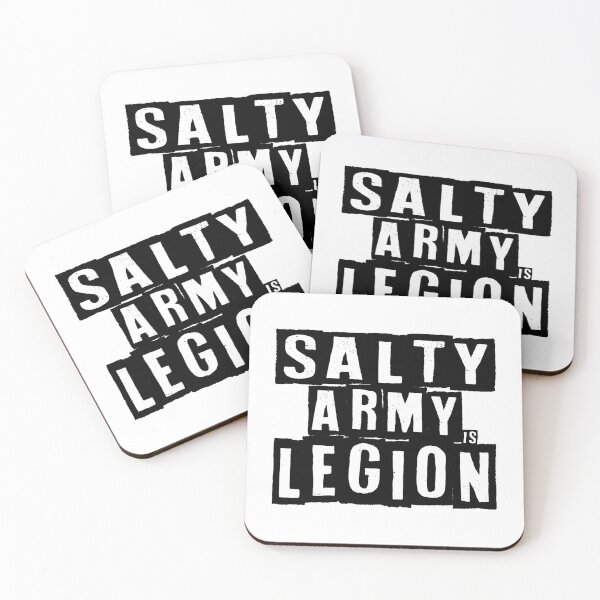 Item preview, SALTY ARMY is LEGION designed and sold by CRINGEWORTHY TEES.