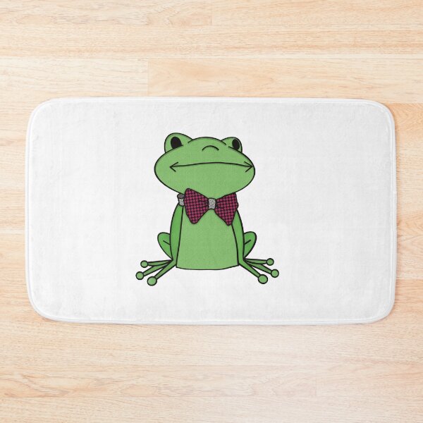 Item preview,  Frog Stickers - Happy Frog wearing Polka Dot Bow Tie designed and sold by FlippinTurtles.