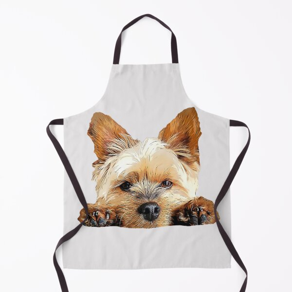 Item preview, Yorkie Cuteness - Yorkshire Terrier Puppy Dog Paws designed and sold by ElegantCat.