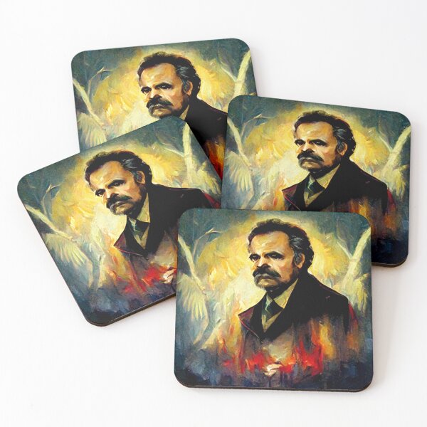 Item preview, Potrait of Friedrich Nietzsche designed and sold by Gnitapung.
