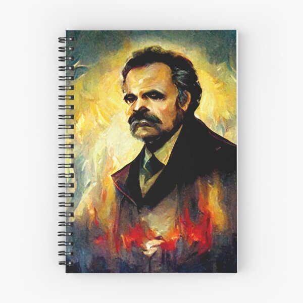 Item preview, Potrait of Friedrich Nietzsche designed and sold by Gnitapung.