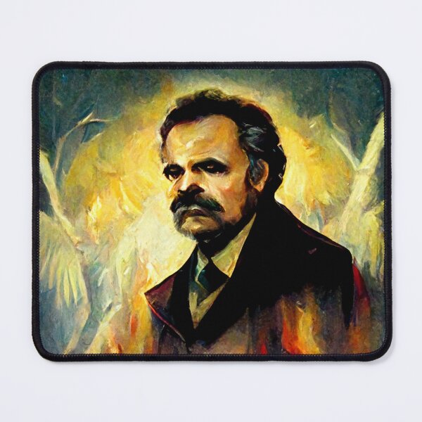 Item preview, Potrait of Friedrich Nietzsche designed and sold by Gnitapung.