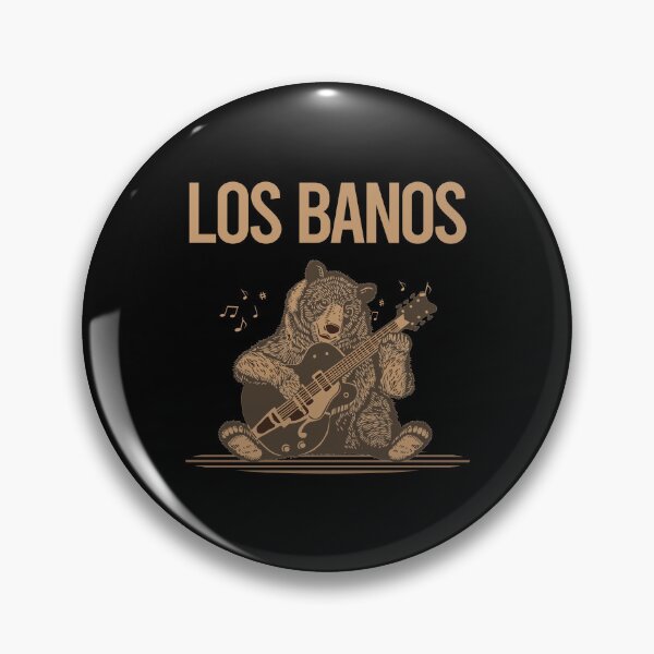 Item preview, Bear With Guitar Los Banos designed and sold by BloodMoneyTwit.