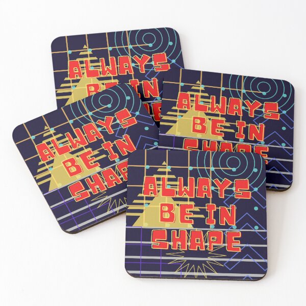 Item preview, Always be in shape.. a structural collage designed and sold by HelloTARA.