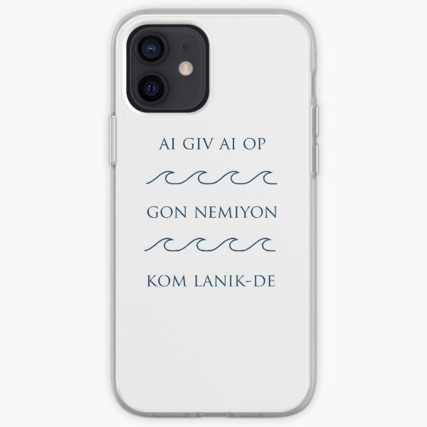 Mecánico de mar Funda blanda para iPhone