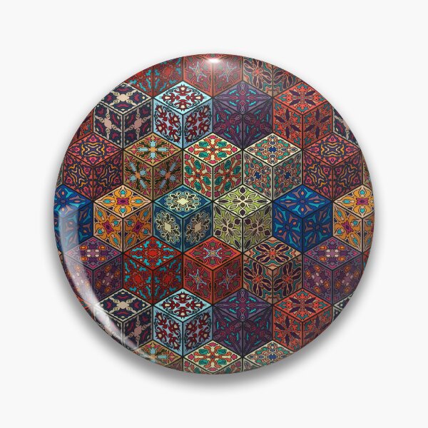 Item preview, Colorful Vintage Seamless Pattern designed and sold by SSK Designs.