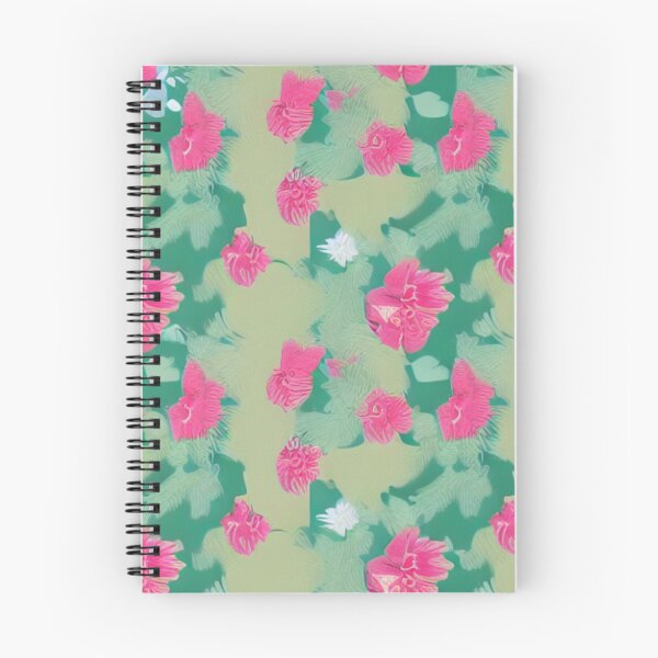 Item preview, AI flower on pond pattern designed and sold by Music-design-22.