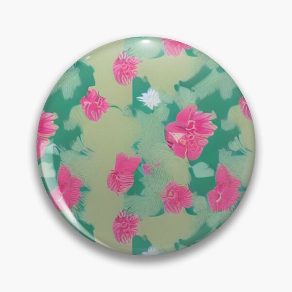 Item preview, AI flower on pond pattern designed and sold by Music-design-22.