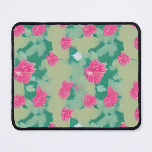 Item preview, AI flower on pond pattern designed and sold by Music-design-22.