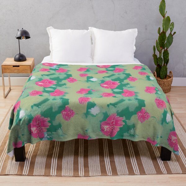 Item preview, AI flower on pond pattern designed and sold by Music-design-22.