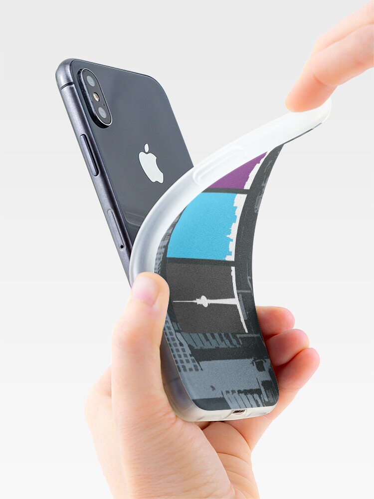 Alternate view of 3 sides of Berlin iPhone Case & Cover