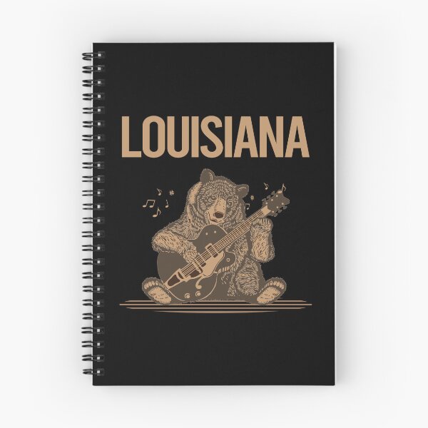 Item preview, Bear With Guitar Louisiana designed and sold by BloodMoneyTwit.