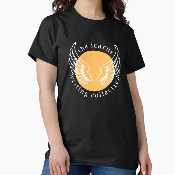 Item preview, the icarus writing collective (white) designed and sold by icaruszine.