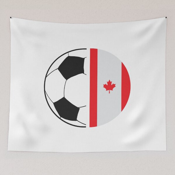 Item preview, Funny Soccer Design With Canadian Flag For Soccer And Futsal Lovers designed and sold by awesomedraw.