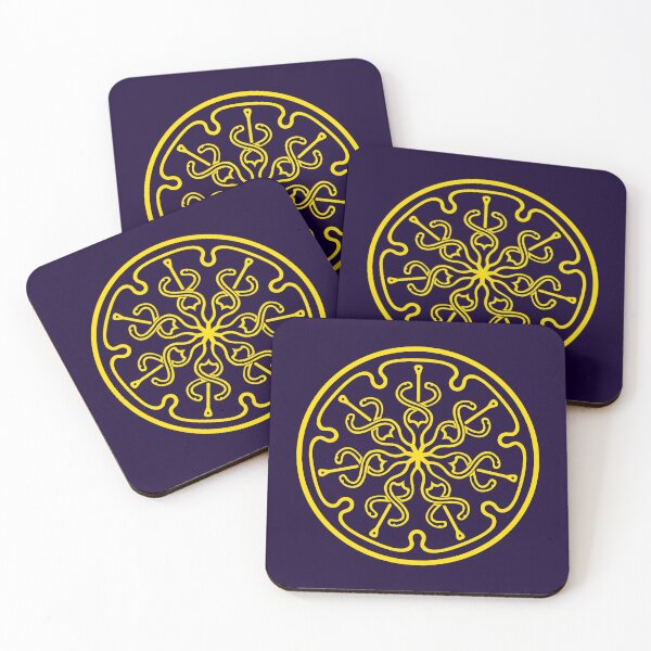Item preview, Mercury - Anthroposophic Planetary Seal In Yellow designed and sold by kernowerno.