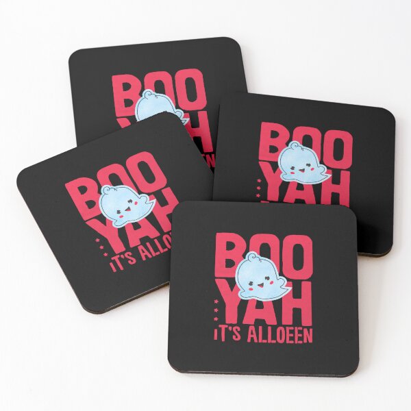 Item preview, BOOYAH! IT'S ALLOEEN! (Said The Excited Lil Baby Ghost) designed and sold by fullyballed.