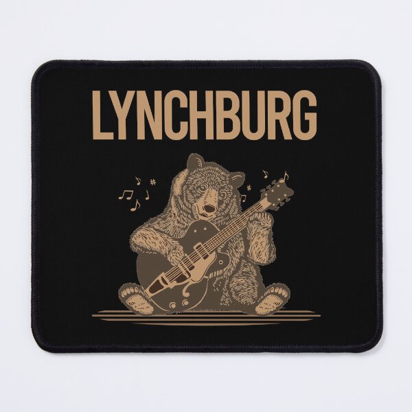 Item preview, Bear With Guitar Lynchburg designed and sold by BloodMoneyTwit.