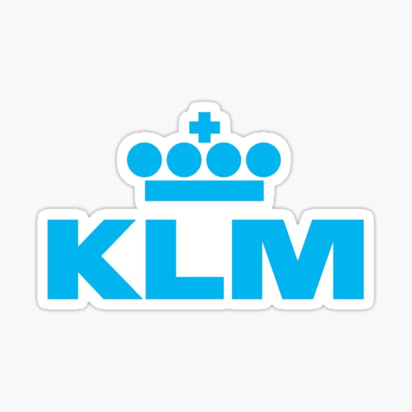 Witching KLM Design Sticker