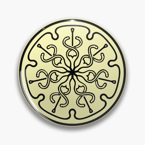 Item preview, Mercury - Anthroposophic Planetary Seal In Black designed and sold by kernowerno.