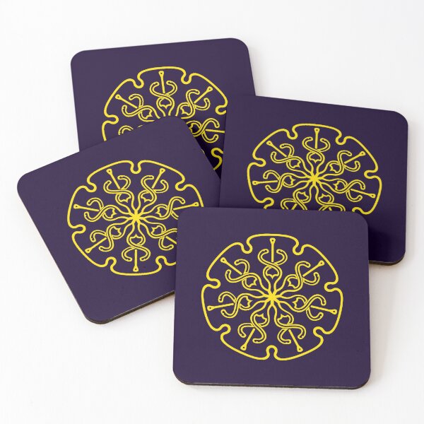 Item preview, Mercury - Frameless Planetary Seal In Yellow designed and sold by kernowerno.