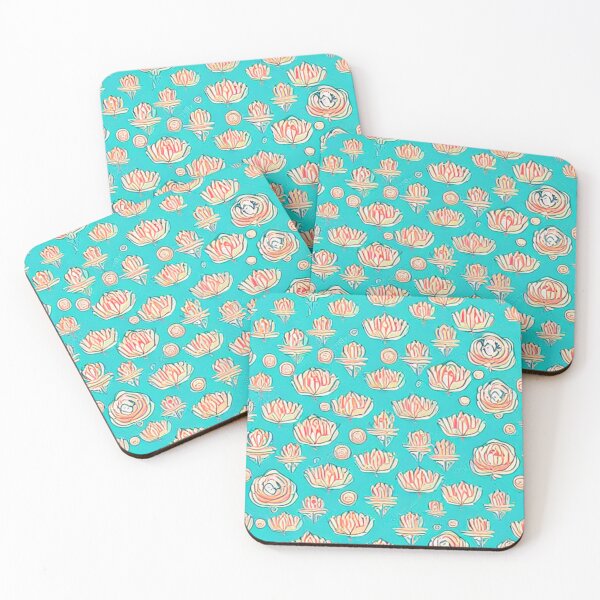 Item preview, Water Lilly flower pattern designed and sold by Music-design-22.