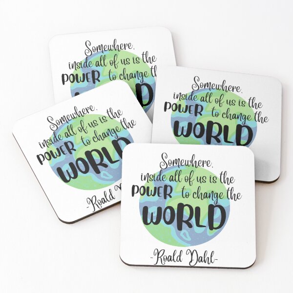 Item preview, Somewhere inside all of us is the power to change the world designed and sold by LiteratureHut.