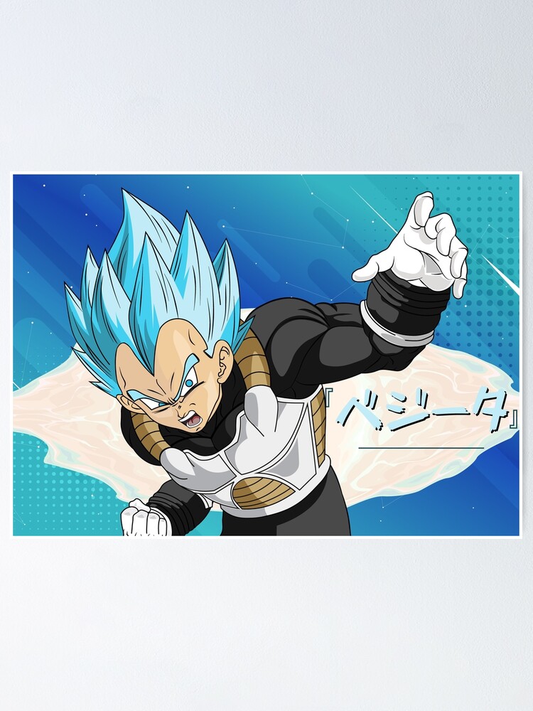 Vegeta super saiyan  Poster for Sale by Matrixdesigner