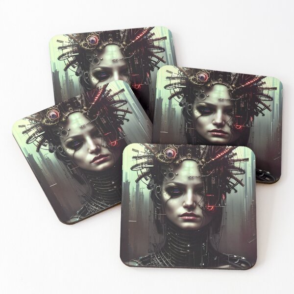 Item preview, Cyberpunk Woman designed and sold by GothicArtistry.