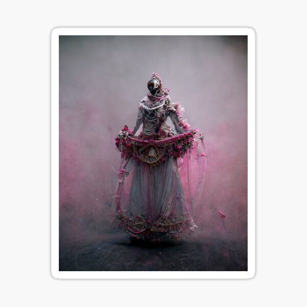 Spooky Circus Performer Sticker