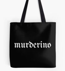 Murderino in White – My Favorite Murder Podcast Tote Bag