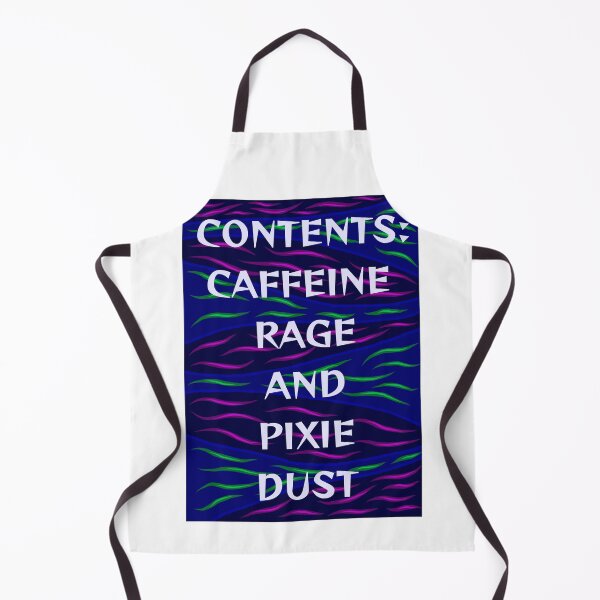 Item preview, Radical Feminist Humanist Quote - Contents: Caffeine Rage And Pixie Dust designed and sold by LethalPixieDust.