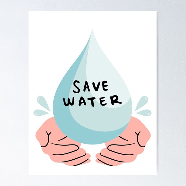 how to draw save water save earth poster drawing || world water day drawing  for kids - YouTube | Save water poster drawing, Poster drawing, Save water  drawing