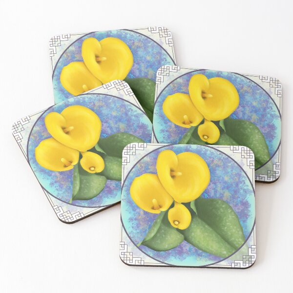 Item preview, Calla Lily - with Border designed and sold by Spennig Aisling Art.