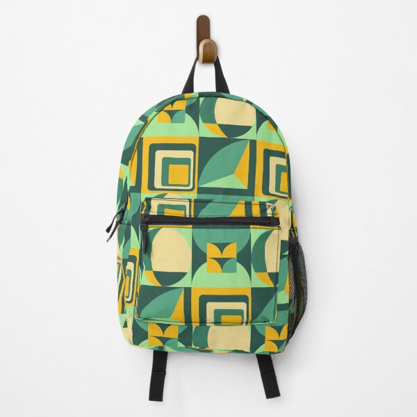 Item preview, Abstract green and yellow pattern designed and sold by LaBelleMaison.