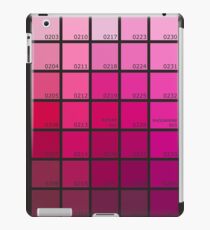 Shades of Pink Pantone iPad Case/Skin