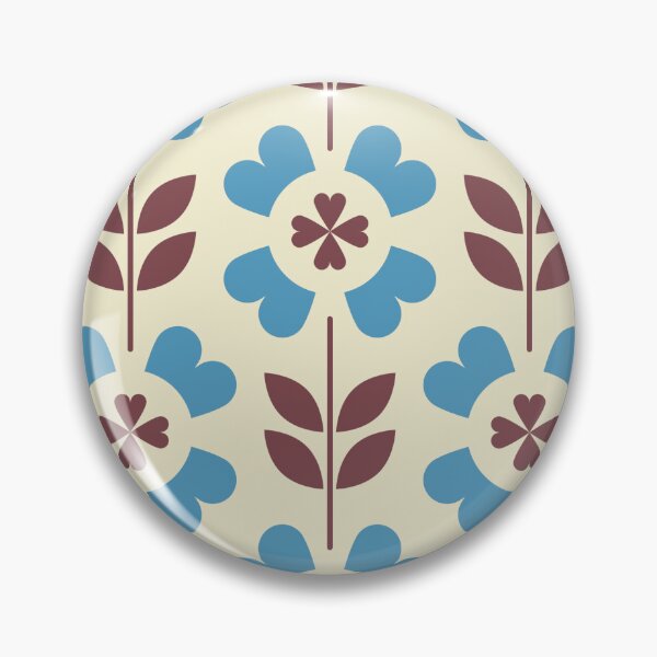 Item preview, 2101 - blue asters designed and sold by RouCouCou.