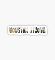 Houston Strong Skyline Sticker