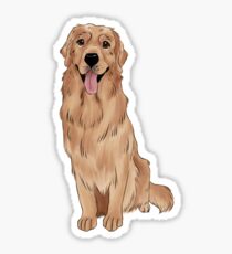 Golden Retriever Sticker