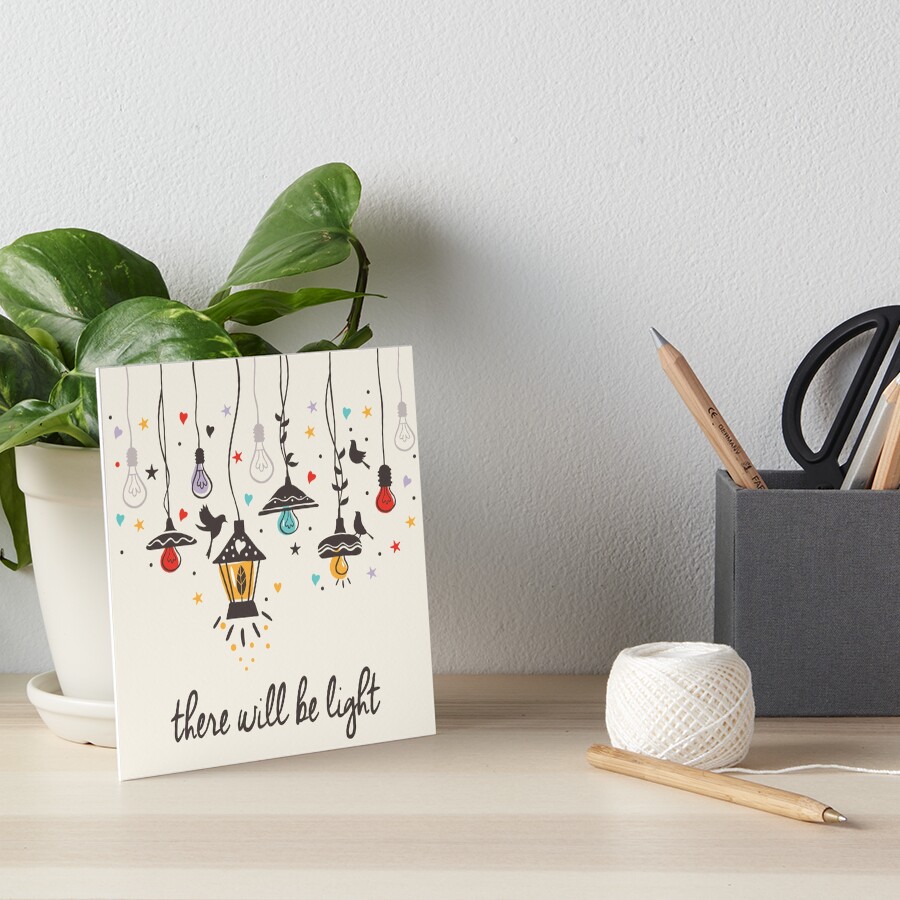 Item preview, Art Board Print designed and sold by byebyesally.