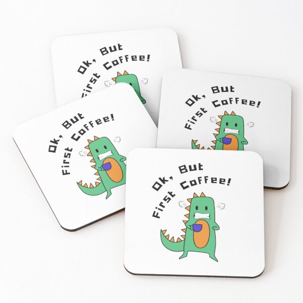 Item preview, Ok, But First Coffee designed and sold by LMoonDesigns.