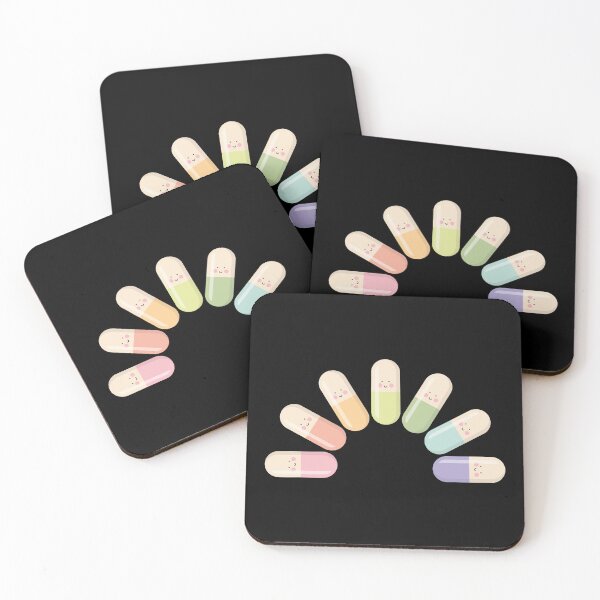 Item preview, Happy rainbow capsule pills pastel designed and sold by Eenig.