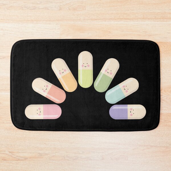Item preview, Happy rainbow capsule pills pastel designed and sold by Eenig.
