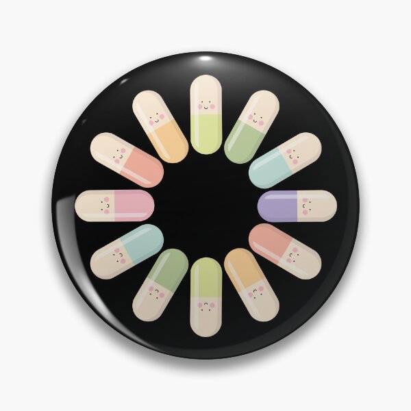 Item preview, Happy rainbow capsule pills pastel designed and sold by Eenig.