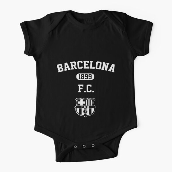 Body bébé J aime FC Barcelona  Comme papa Manche Courte ou Longue