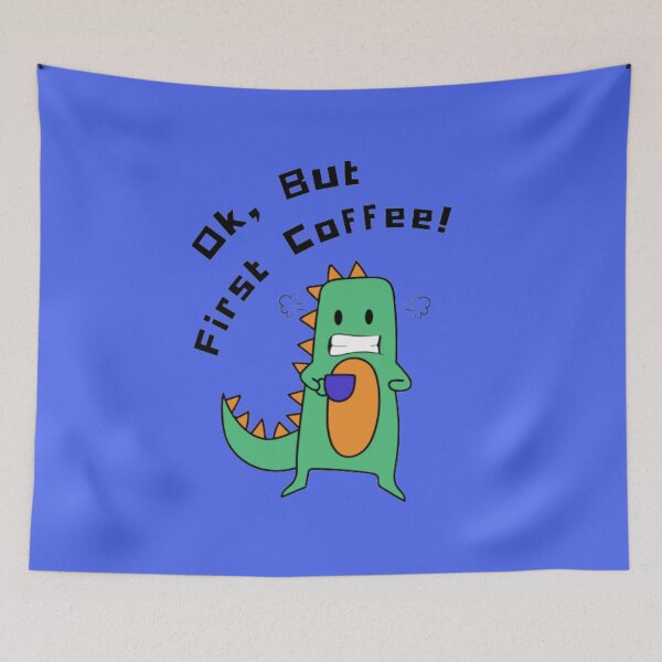 Item preview, Ok, But First Coffee designed and sold by LMoonDesigns.