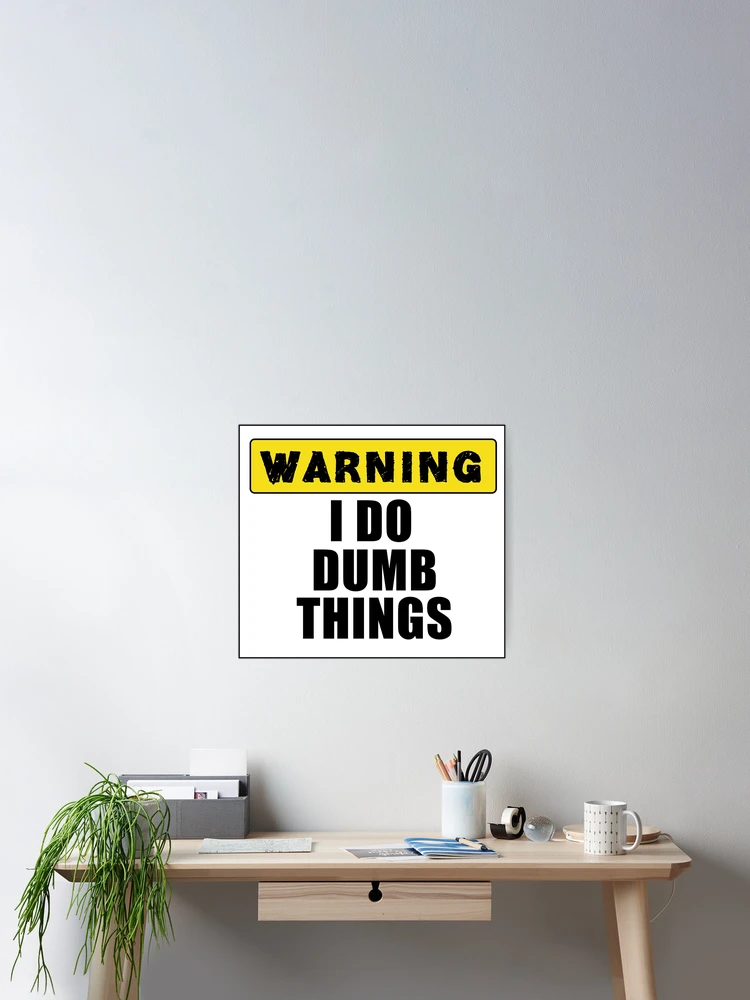 Thumbnail 2 of 3, Poster, Warning designed and sold by Creative387.