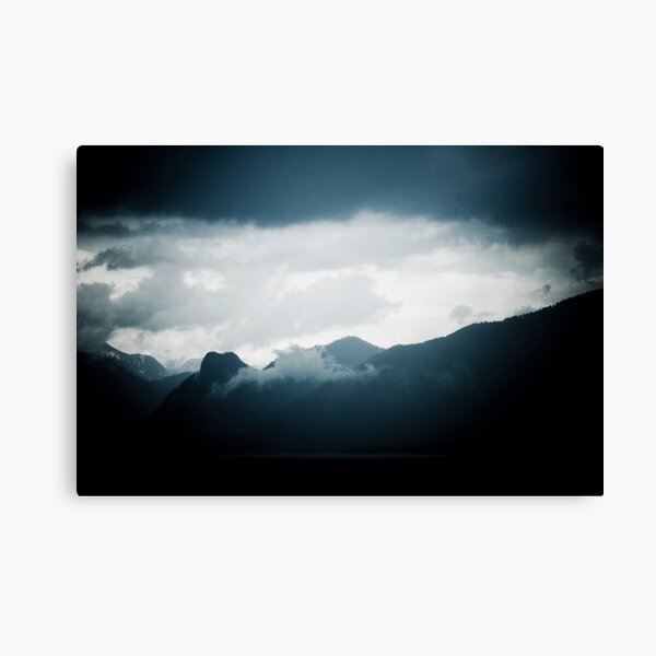 behind the clouds Canvas Print