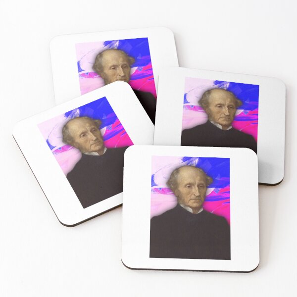 Item preview, John Stuart Mill Artwork | John Stuart Mill Portrait | John Stuart Mill Wall Art  designed and sold by Suyogsonar25.